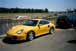 A nice factory Porsche 996 Turbo test vehicle sitting in the parking lot