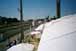 The outdoor viewing area at the entrance to the Ford Chicane 