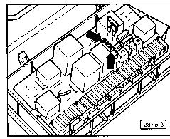 Audi I5 main fusebox