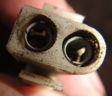 Corroded indicator connector